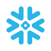 Snowflake cloud data warehouse logo